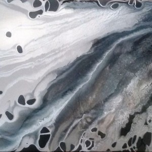 FOR YOU tecnica mista su tela 50x100