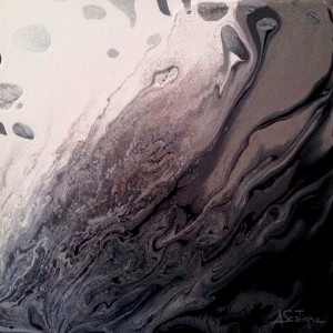 CLOUD tecnica mista 30x30