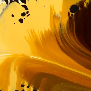 FLORAL SYMPHONY tecnica mista su tela 40x80