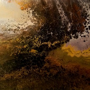 IN THE WIND tecnica smalto su tela 60x80