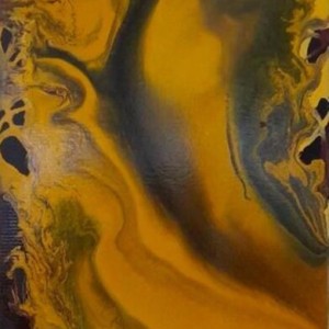 LIBERTY tecnica mista su tela 60x30