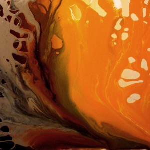 L'INFINITO tecnica mista su tela 70x100