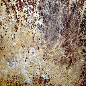 ANIMA MUNDI smalto su tela 60x60