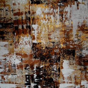 SPATULA acrilico su tela 100x80