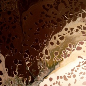 WINTER SYMPHONY  tecnica mista su tela 100x70