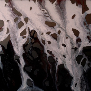 RADICI tecnica mista su tela 50x70