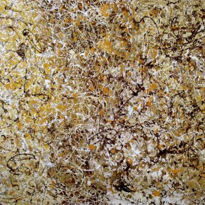 EARTH smalto su tela 80x120