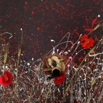 VENTO E GRANO (trittico)  tecnica mista su tela  100x210 003