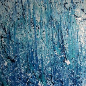 ICE  80x80  smalto su tela