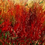 AUTUMN SINFONY smalto su tela 80x80