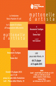 Brochure MATTONELLE D'ARTISTA