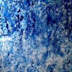 UNDERTOW (risacca) smalto su tela 50x50