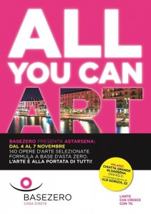 LOCANDINA ALL YOU CAN ART