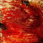 MARTE smalto su tela 80x80