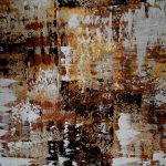 SPATULA acrilico su tela 80x100